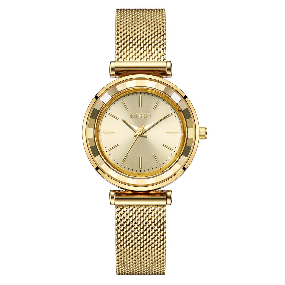 Foto 2 pulgar | Reloj Enso Ew1074l3 Dorado