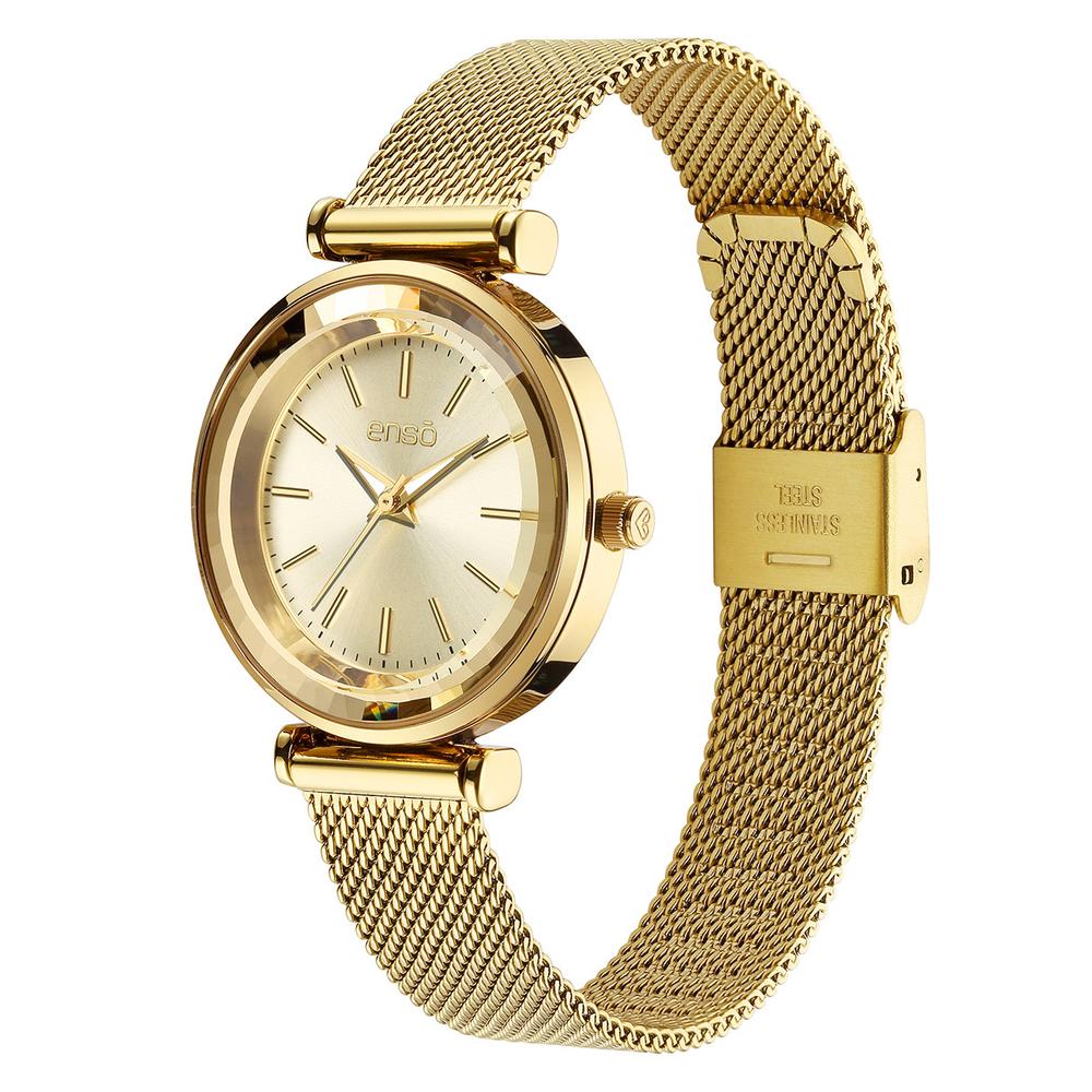 Foto 3 pulgar | Reloj Enso Ew1074l3 Dorado