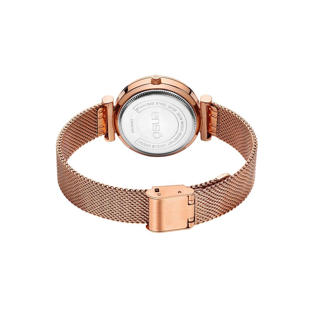 Foto 4 pulgar | Reloj Enso Rosa para Mujer