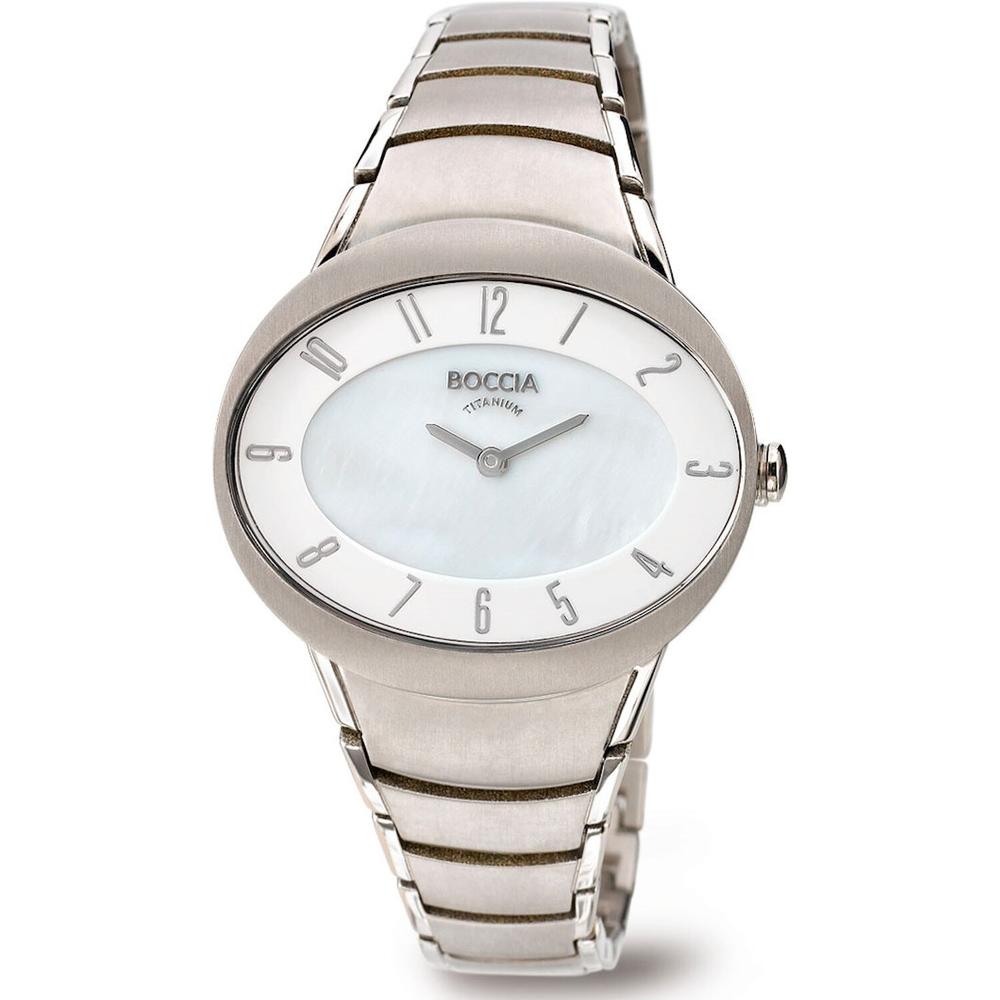 Foto 2 pulgar | Reloj Boccia Titanium Gris para Mujer