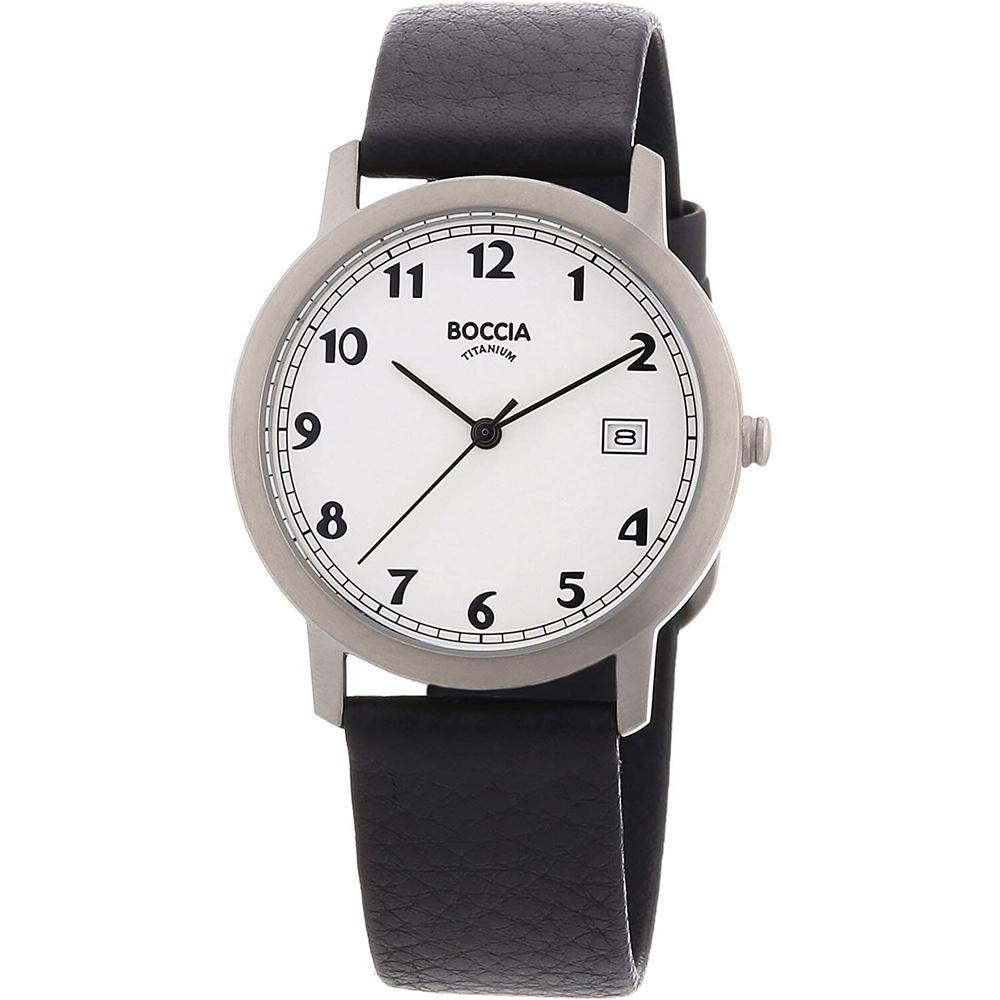 Reloj Boccia Titanium Negro para Mujer