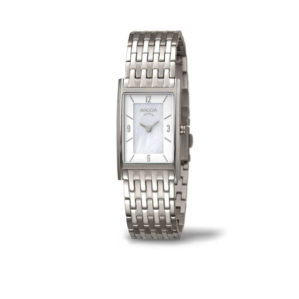 Reloj Boccia Titanium 3212-07 Ladies Classic Plateado