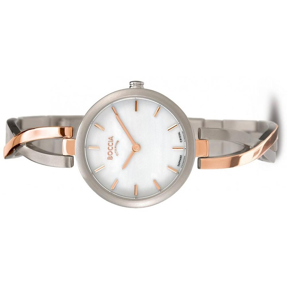 Foto 2 | Reloj Boccia Titanium 3239-02 Ladies Classic Acero