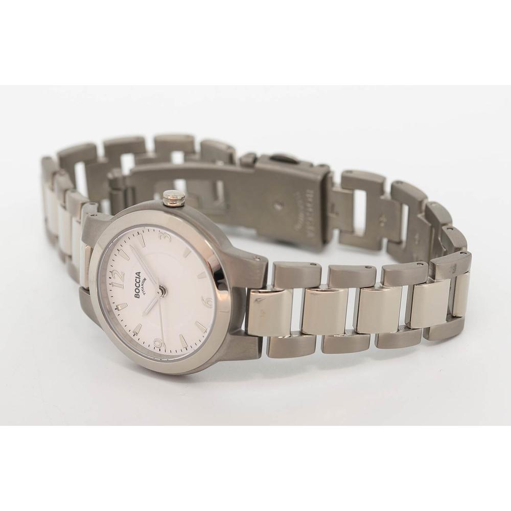 Foto 3 pulgar | Reloj Boccia Titanium 3175-01 Plateado Classic para Mujer