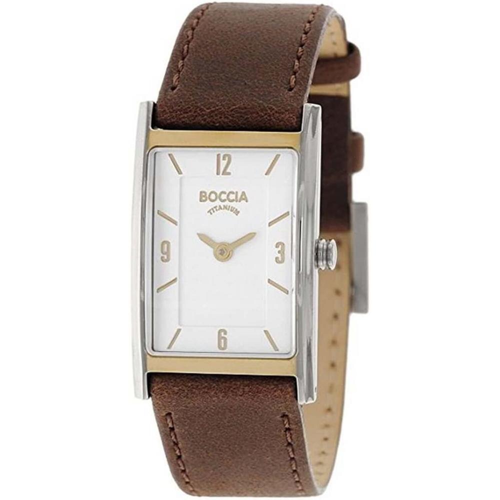 Reloj Boccia Titanium Café para Mujer