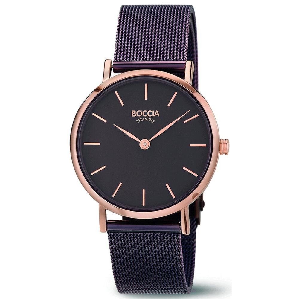 Reloj Boccia Titanium 3281-05 Ladies Classic Morado