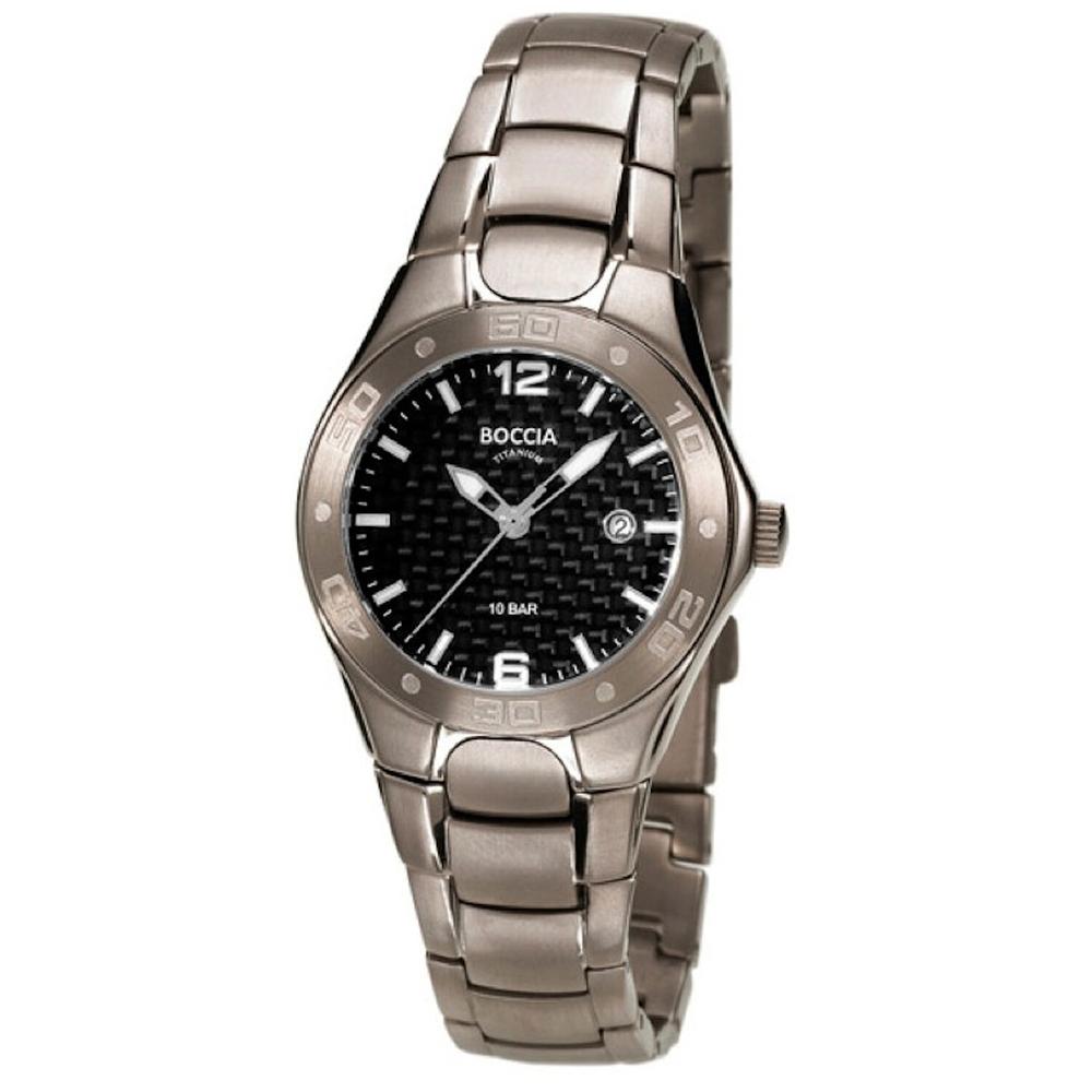 Reloj Boccia Titanium 3119-07 Plateado con Fecha para Mujer