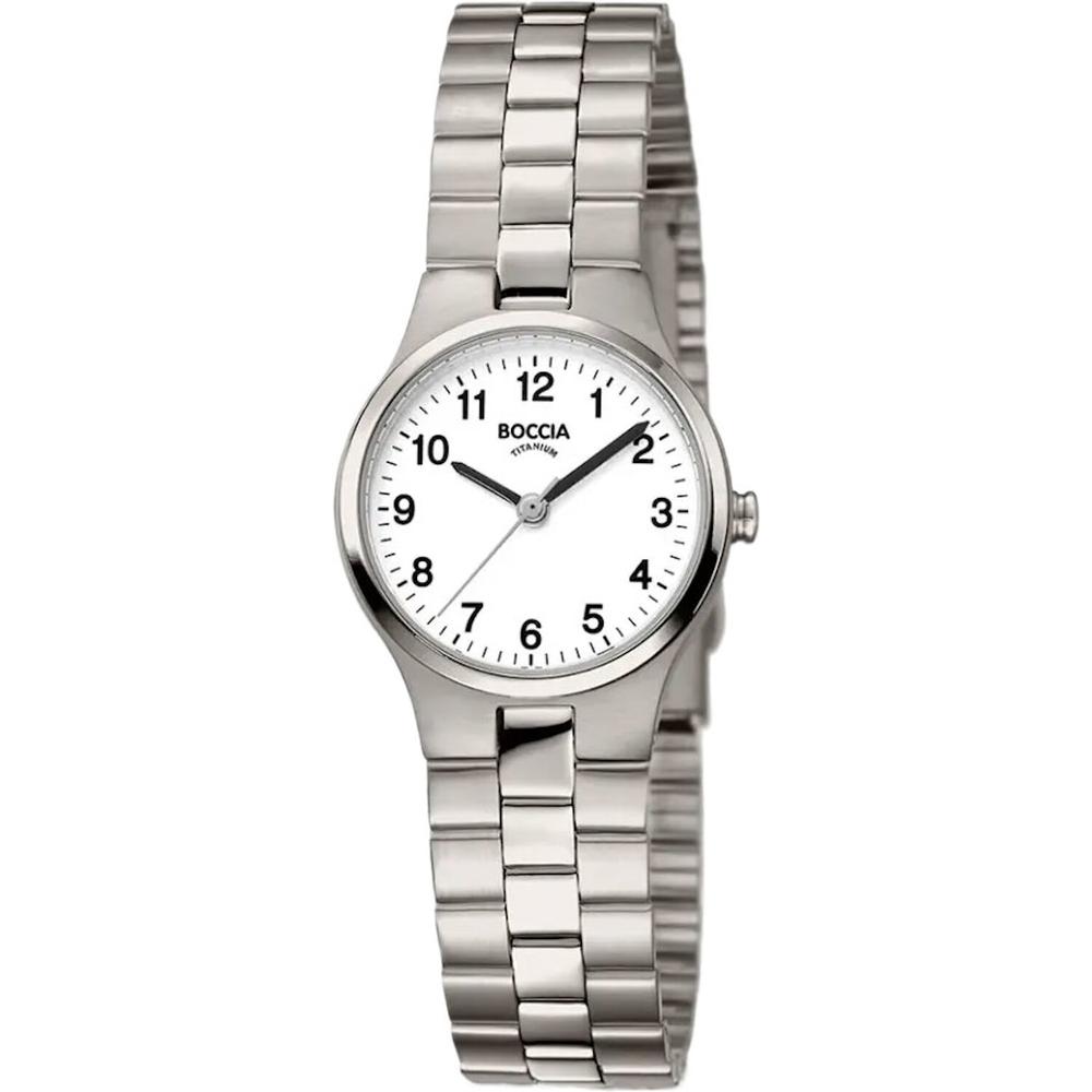 Reloj Boccia Titanium Plateado para Mujer