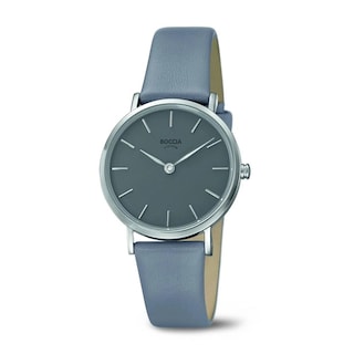 Foto 1 | Reloj Boccia Titanium 3281-03 Ladies Classic Azul