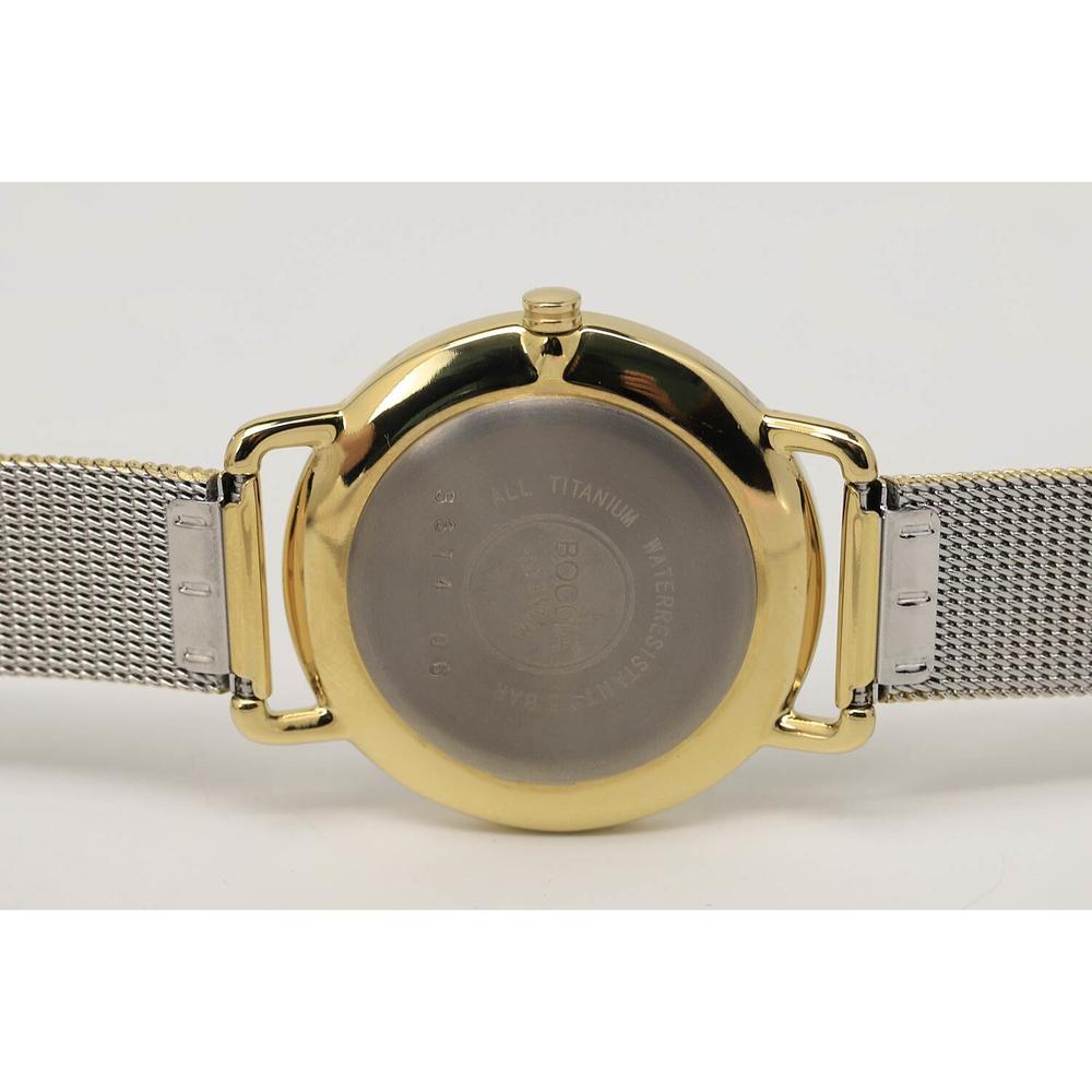 Foto 4 pulgar | Reloj Boccia Titanium 3314-06 Ladies Classic Dorado