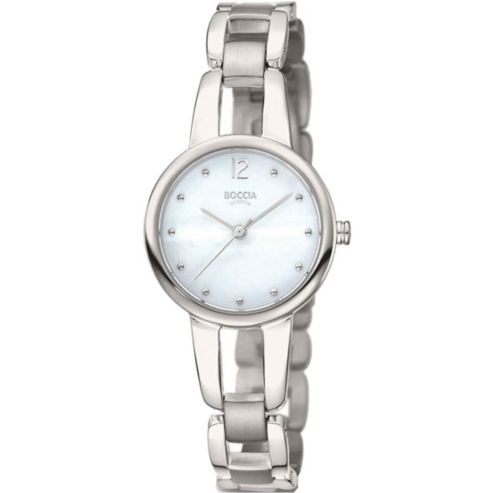 Reloj Boccia Titanium Plateado para Mujer