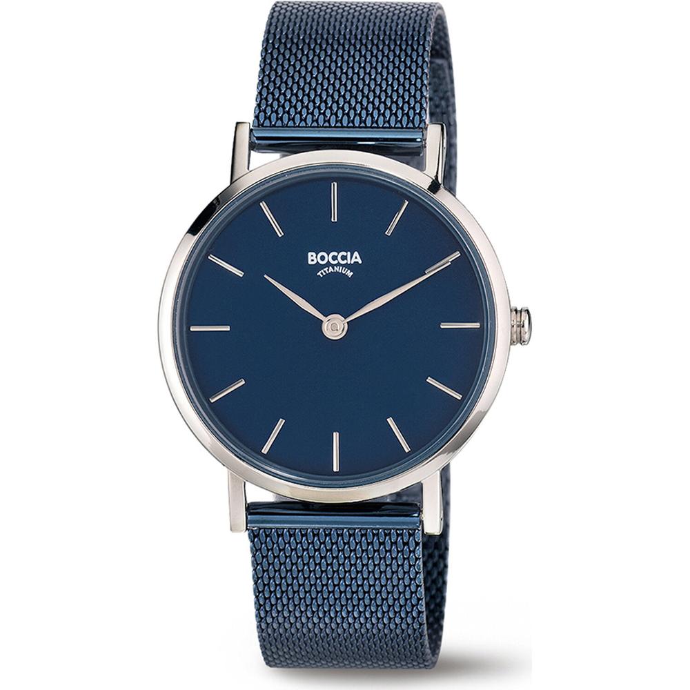 Foto 2 pulgar | Reloj Boccia Titanium Azul para Mujer