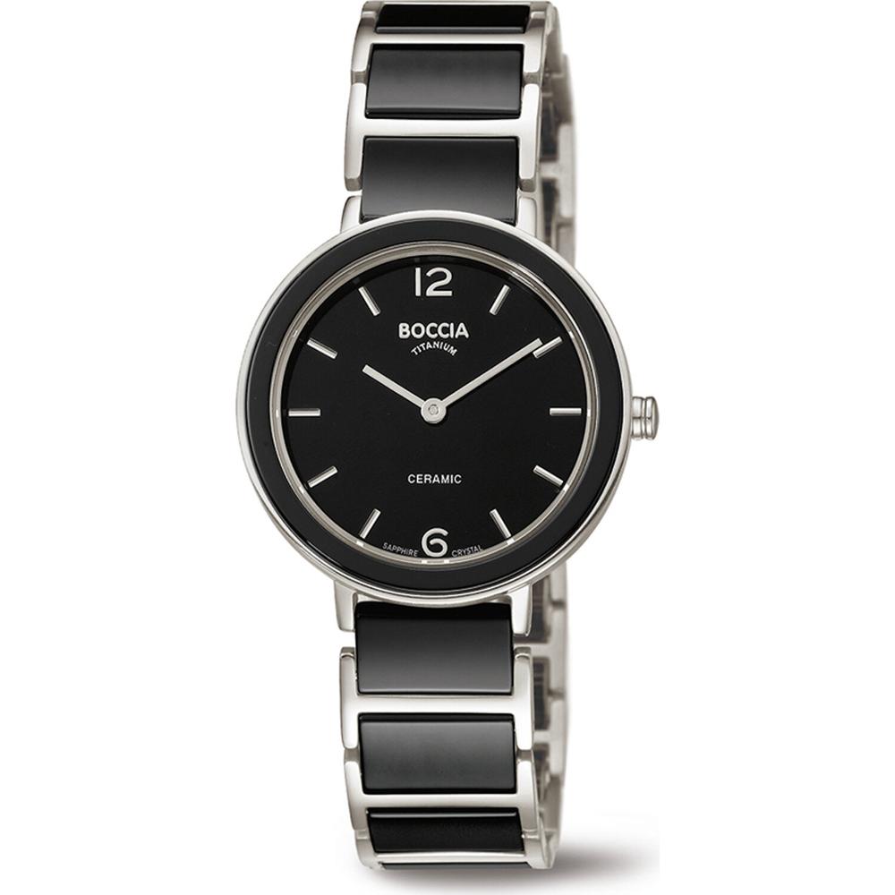 Foto 2 pulgar | Reloj Boccia Titanium 3333-02 Ladies Classic Negro