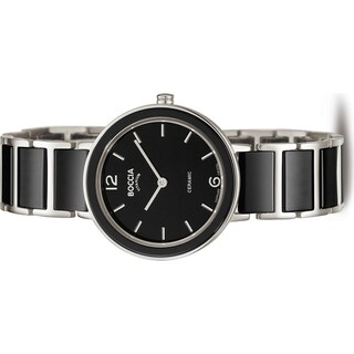 Foto 2 | Reloj Boccia Titanium 3333-02 Ladies Classic Negro