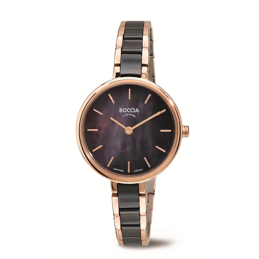 Reloj Boccia Titanium Dorado para Mujer