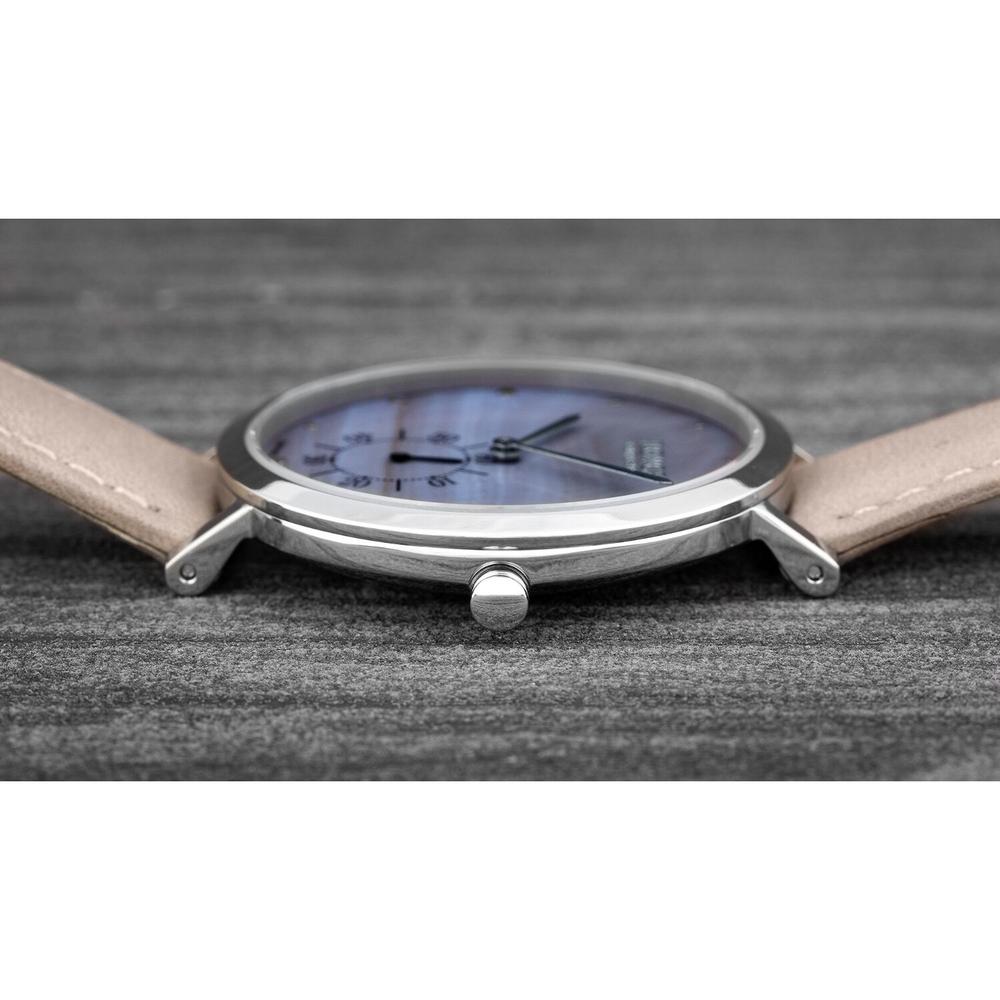 Foto 4 pulgar | Reloj Boccia Titanium Café para Mujer