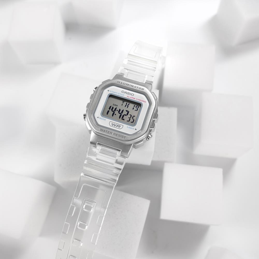 Foto 2 | Reloj Casio La-20whs-7acf Iluminator Core Pop Gris