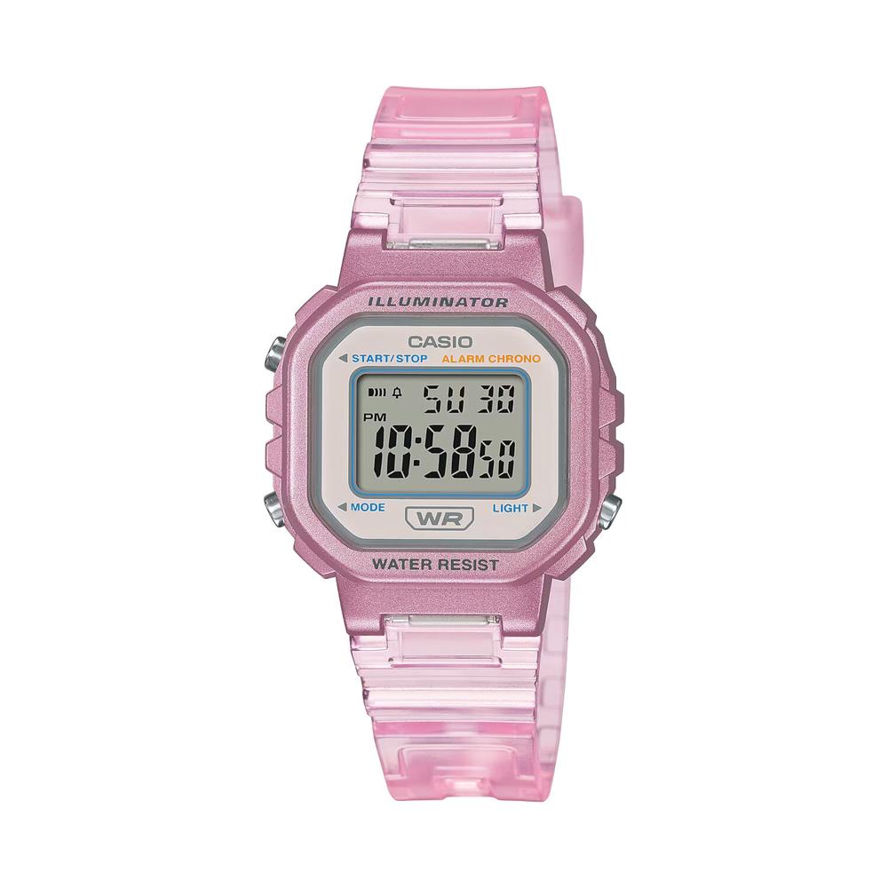 Foto 2 pulgar | Reloj Casio La-20whs-4acf Iluminator Core Pop Rosa
