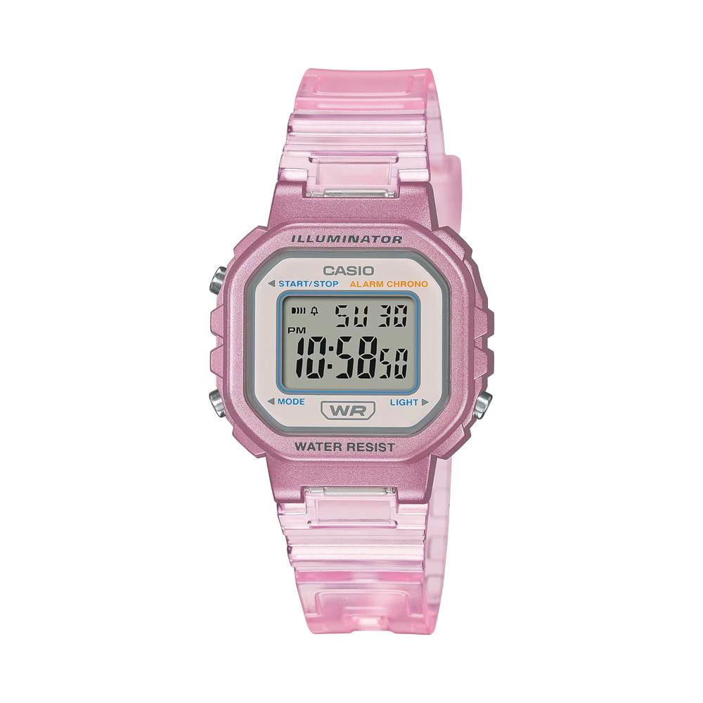 Reloj Casio La-20whs-4acf Iluminator Core Pop Rosa