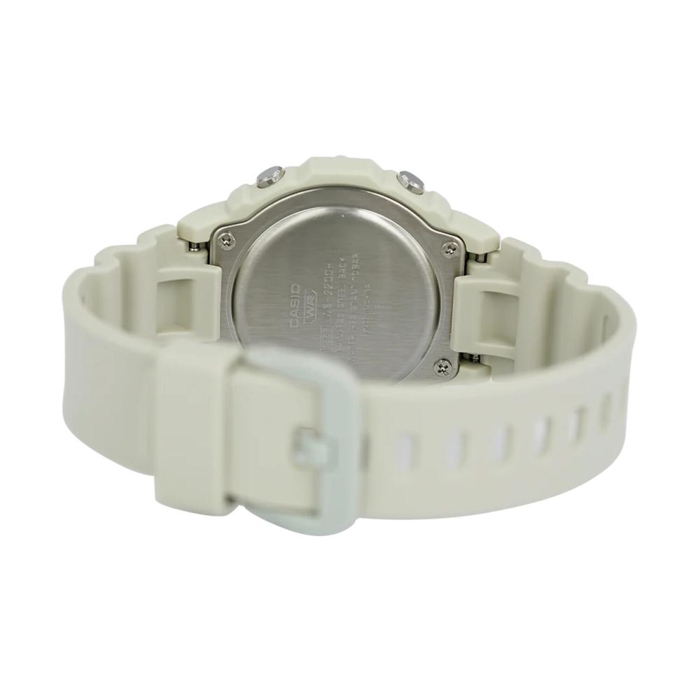 Foto 4 pulgar | Reloj Casio Lws-2200h-8avcf Step Tracker Blanco