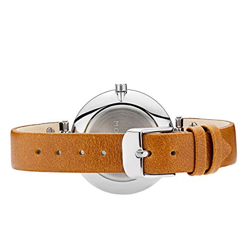 Foto 4 pulgar | Reloj Mockberg Wera Mo1006 Para Mujer, Esfera Blanca, Caja De 34 Mm - Venta Internacional.