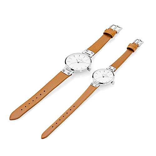 Foto 5 pulgar | Reloj Mockberg Wera Mo1006 Para Mujer, Esfera Blanca, Caja De 34 Mm - Venta Internacional.