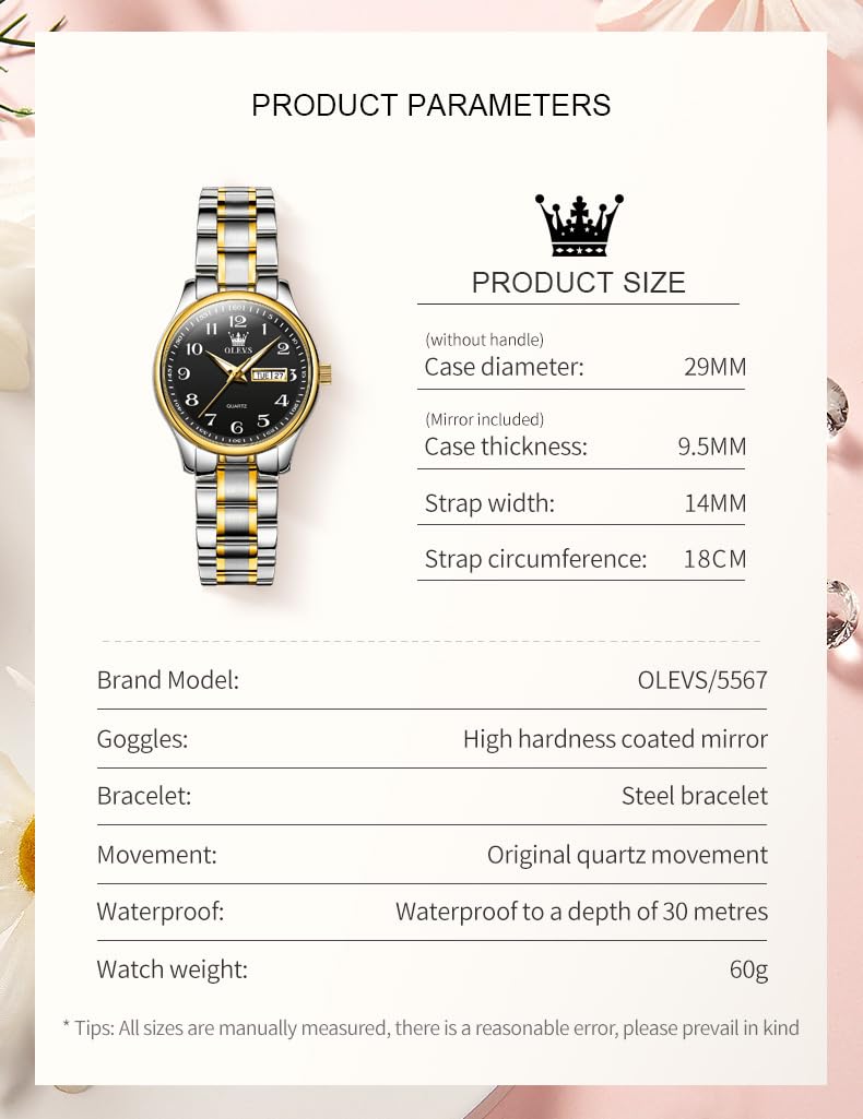 Foto 6 pulgar | Reloj OLEVS para Mujer - Venta Internacional