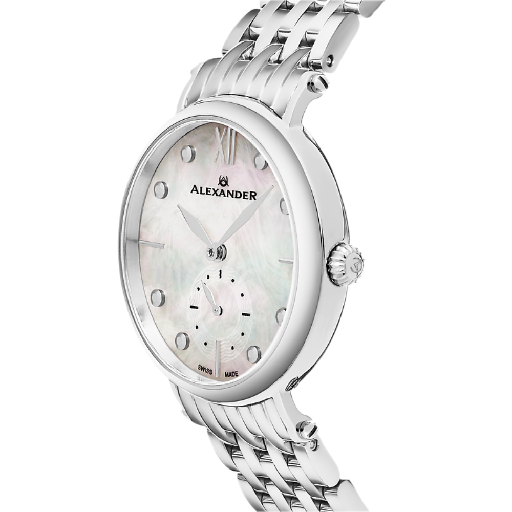 Foto 2 | Reloj Suizo Alexander Para Dama A201b-01 Con Caja De 34mm