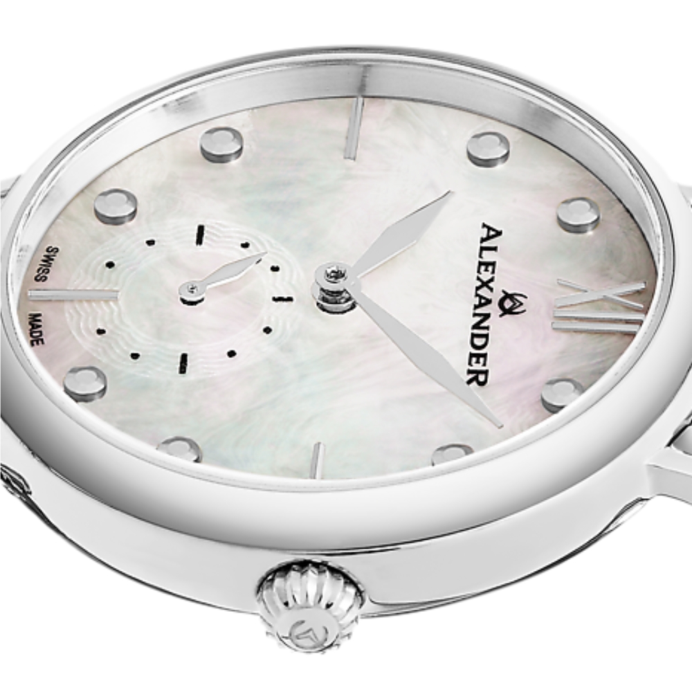 Foto 4 | Reloj Suizo Alexander Para Dama A201b-01 Con Caja De 34mm