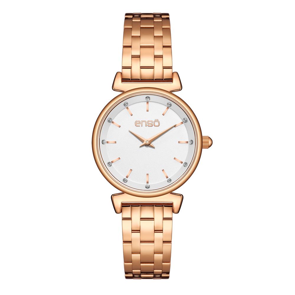 Foto 1 | Reloj De Pulsera Enso Para Mujer Ew1077l1 Oro Rosa