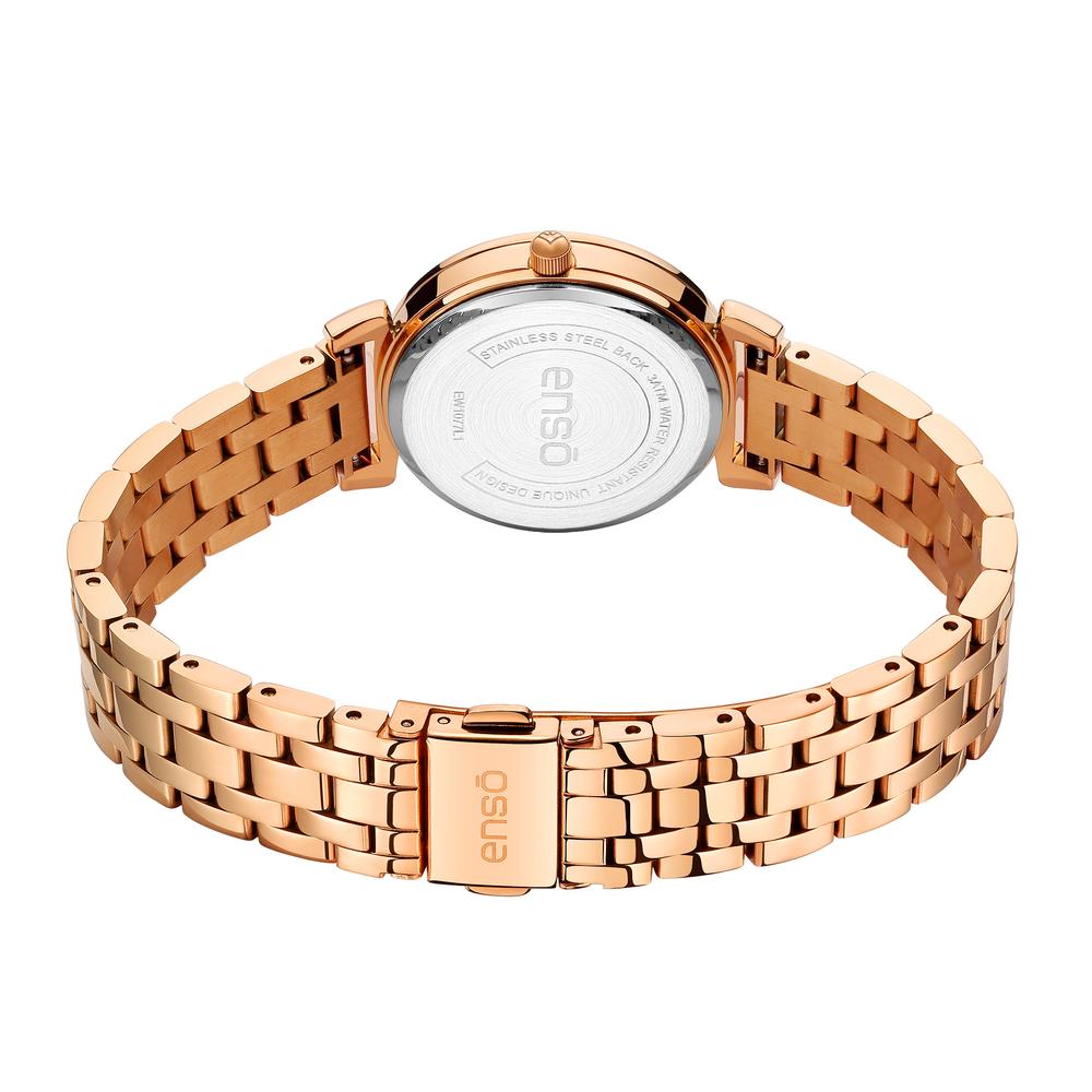 Foto 2 | Reloj De Pulsera Enso Para Mujer Ew1077l1 Oro Rosa