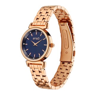 Foto 2 | Reloj De Pulsera Enso Para Mujer Ew1077l2 Oro Rosa