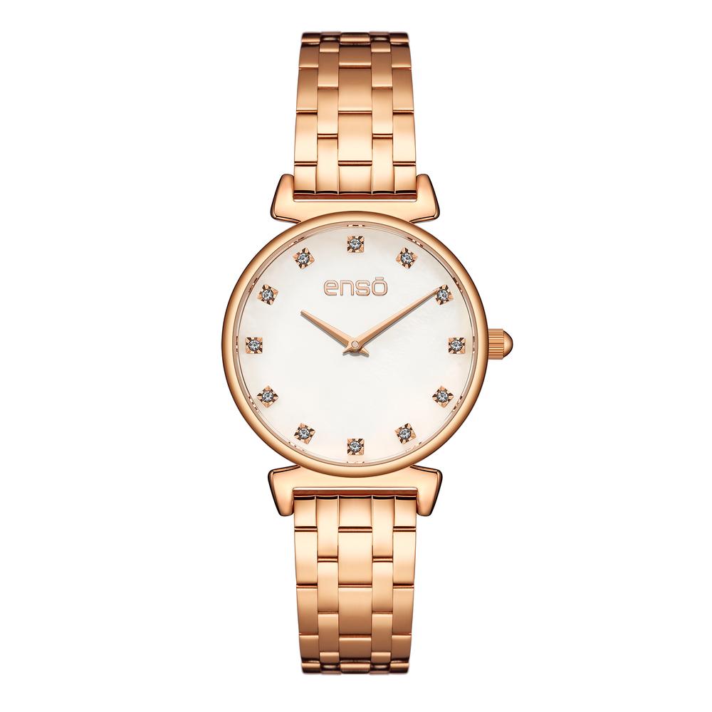 Foto 1 | Reloj De Pulsera Enso Para Mujer Ew1076l1 Rosado