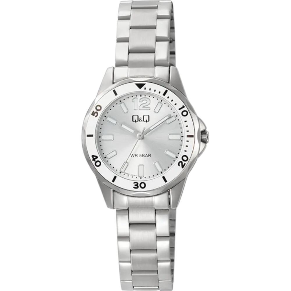 Foto 2 pulgar | Reloj Q&q Q88b-001py Ladies-acero