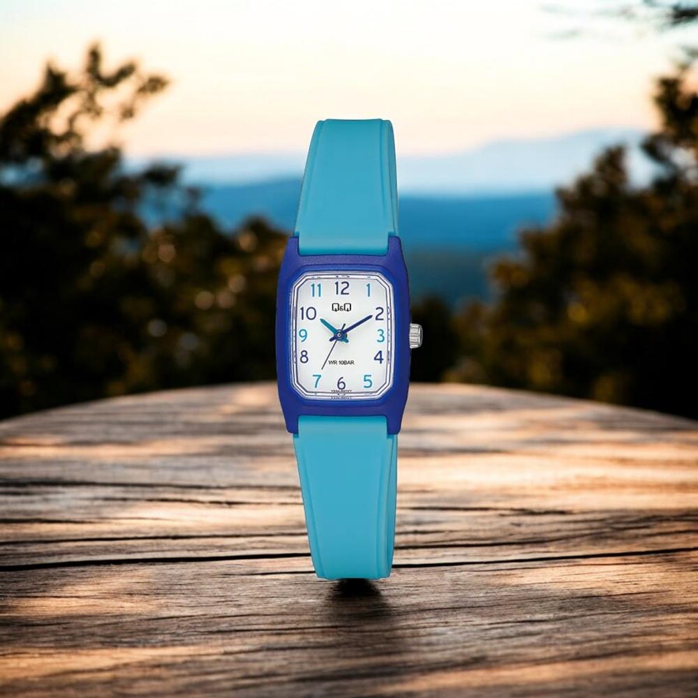 Foto 3 pulgar | Reloj Q&q V33a-001vy Ladies-azul