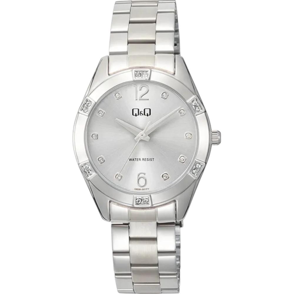 Foto 2 pulgar | Reloj Q&q Q83b-001py Ladies-acero