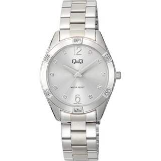 Foto 1 | Reloj Q&q Q83b-001py Ladies-acero