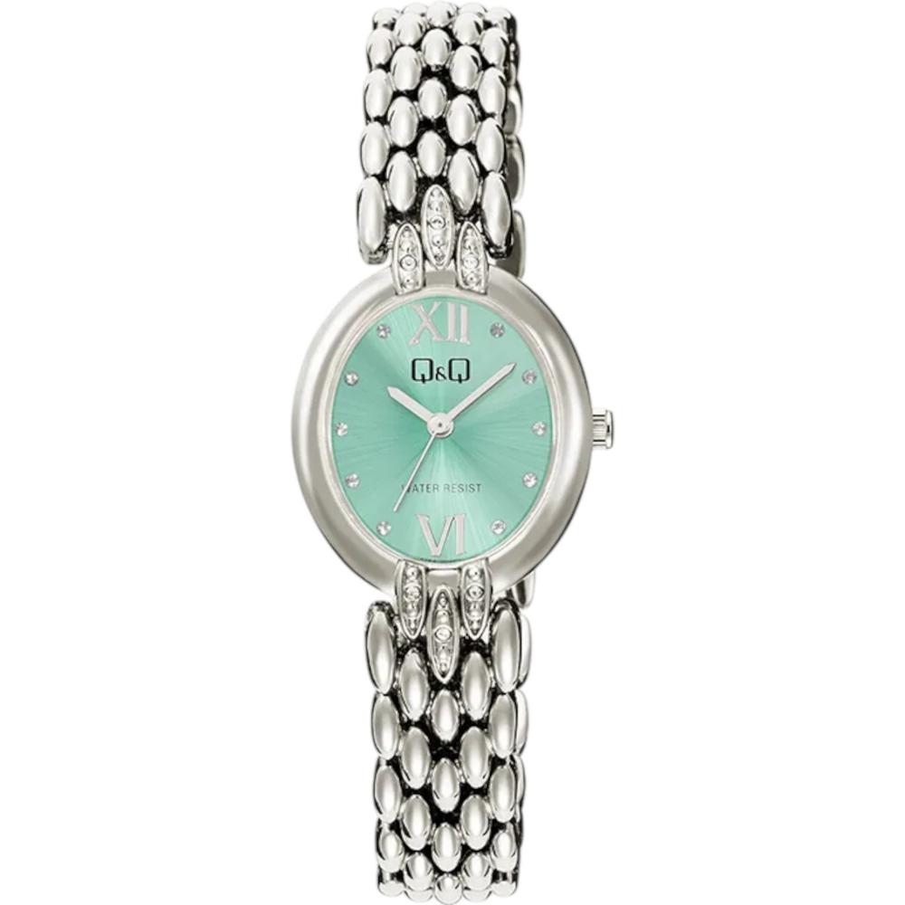 Reloj Q&q F16a-002py Ladies-acero