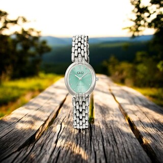Foto 2 | Reloj Q&q F16a-002py Ladies-acero