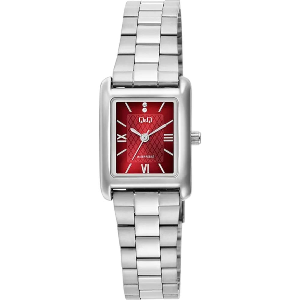 Foto 2 pulgar | Reloj Q&q C69a-002py Ladies-acero