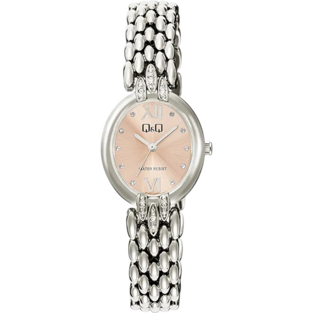 Reloj Q&q F16a-003py Ladies-acero