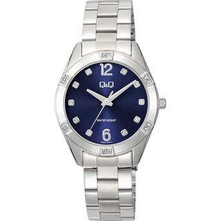 Foto 1 | Reloj Q&q Q83b-005py Ladies-acero