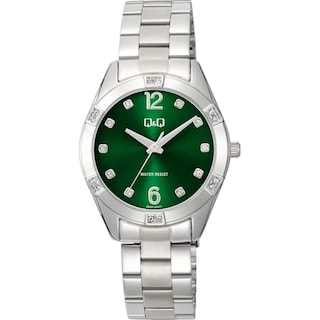 Foto 1 | Reloj Q&q Q83b-004py Ladies-acero