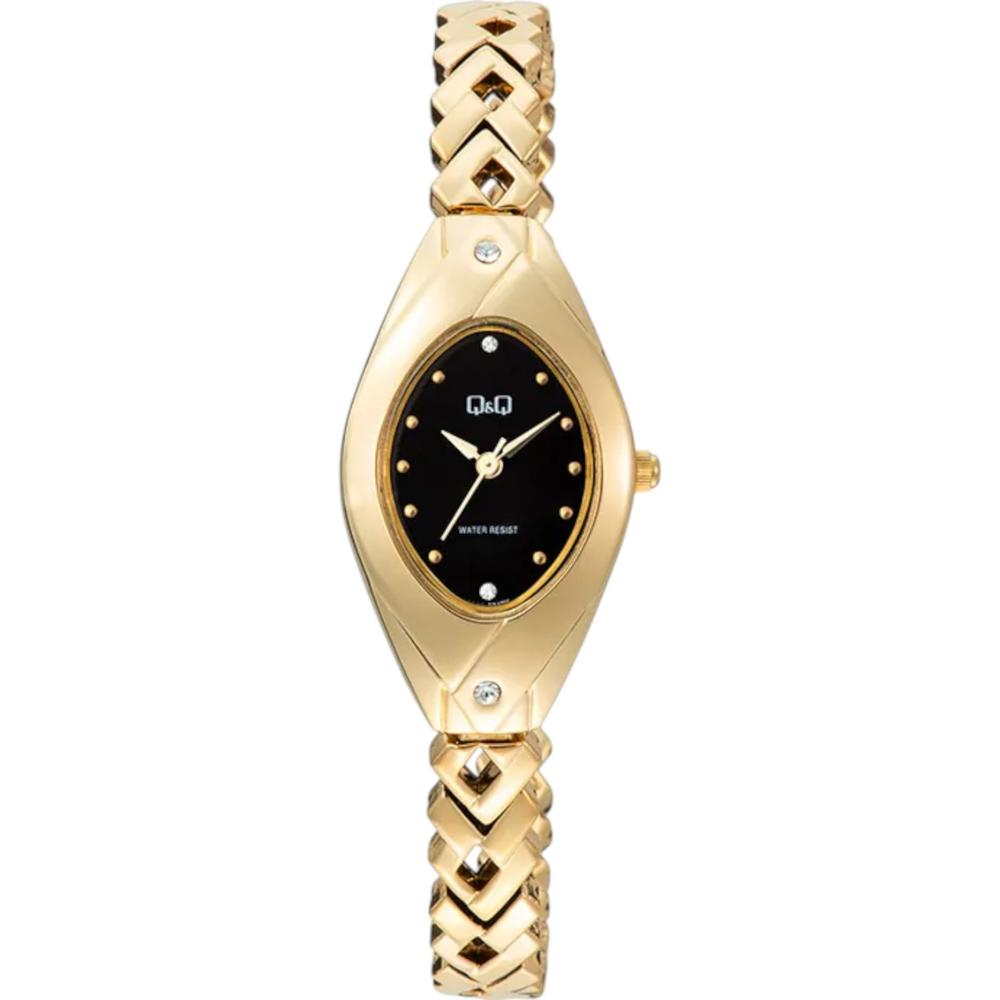 Reloj Q&q F09a-004py Ladies-dorado