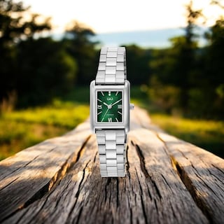 Foto 2 | Reloj Q&q C69a-003py Ladies-acero