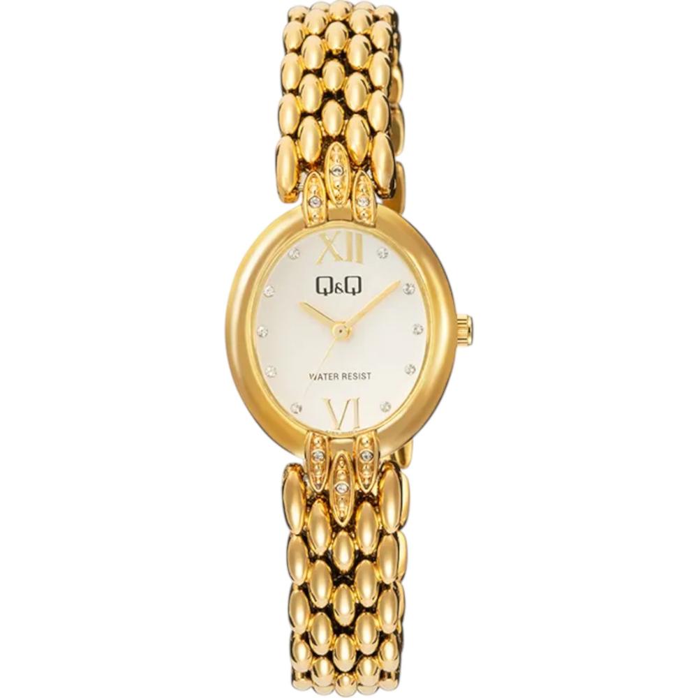 Foto 2 pulgar | Reloj Q&q F16a-004py Ladies-dorado