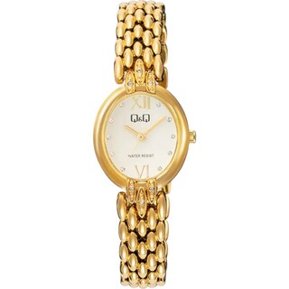 Foto 1 | Reloj Q&q F16a-004py Ladies-dorado