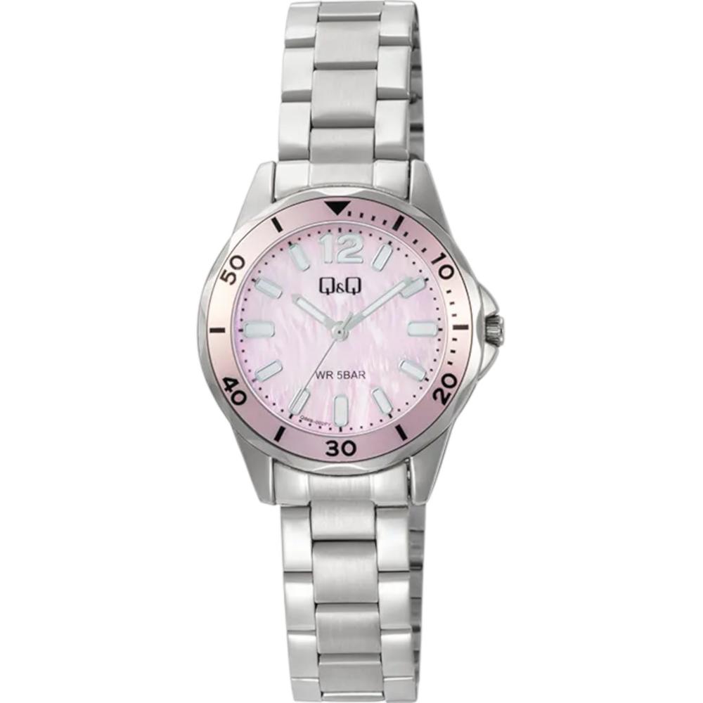 Reloj Q&q Q88b-002py Ladies-acero