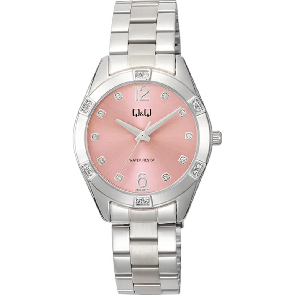 Foto 2 pulgar | Reloj Q&Q Q83B-002PY ACero para Mujer