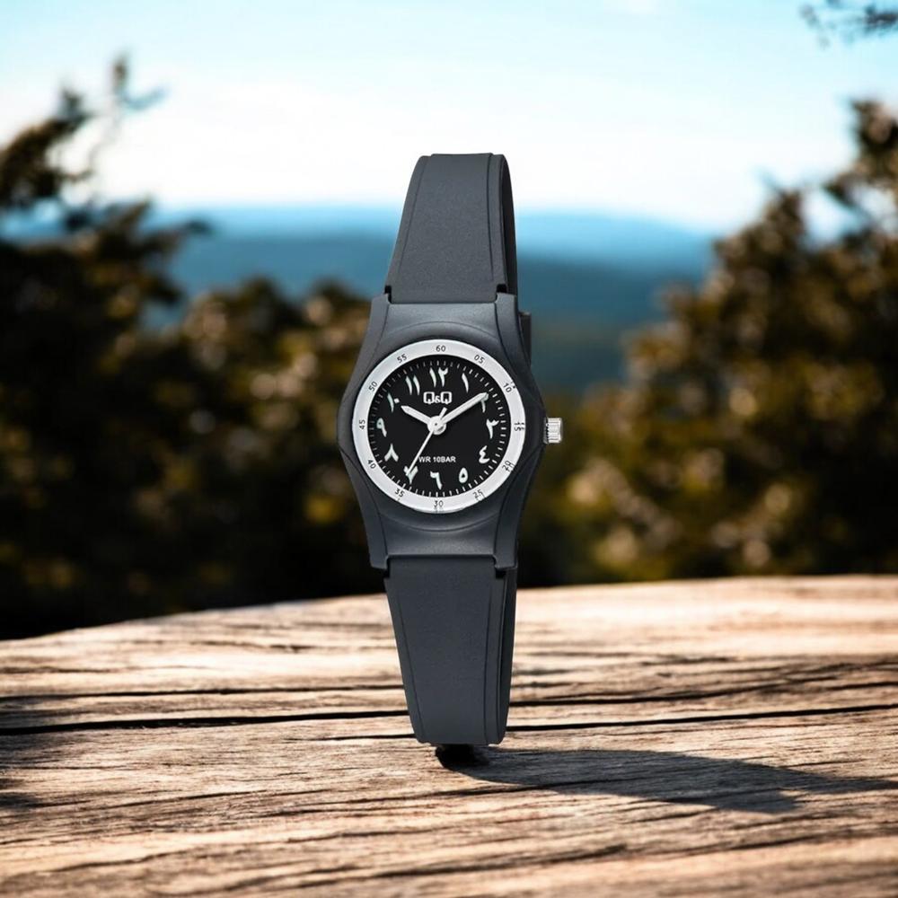 Foto 3 pulgar | Reloj Q&q V46a-001vy Ladies Negro